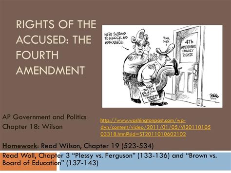 Ppt Rights Of The Accused The Fourth Amendment Powerpoint