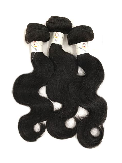 5a brazilian 3 bundle set body wave virgin human hair extension 300g ehair outlet