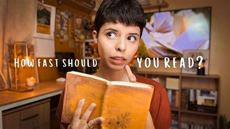 how fast should you read speed reading vs slow reading youtube