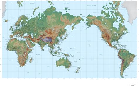 Learning Geology World Map Political And Physical