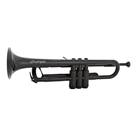 PTrumpet Kunststof Trompet Zwart Gear4music