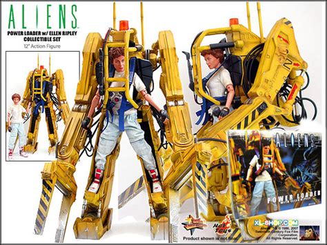 Hot Toys MMS Aliens Power Loader With Ellen Ripley Ship Now