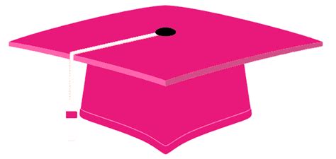 Graduation Hat Pink Gym
