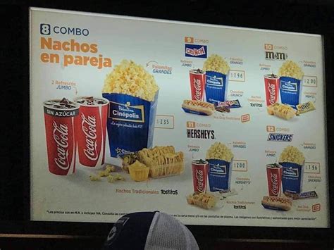 Bocadillo Suburbio Especializarse Cinepolis Costos De Combos Papel Series De Tiempo Menos Que