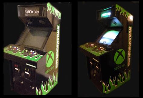 Xbox 360 Arcade Cabinet For Serious Gamers