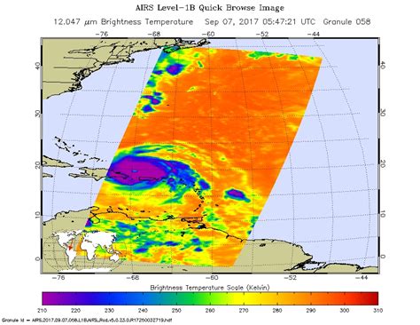 Satellites Show Different Sides Of Hurricane Irma Nasa Sea Level