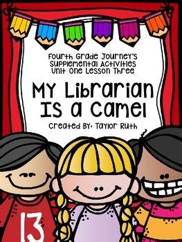 Online or on a computer. Fourth Grade Journey's Supplemental Activities: My ...