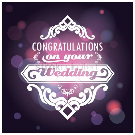 Marriage is a giant step in every relationship. Congratulations on your wedding card Vector Image - 1710365 | StockUnlimited