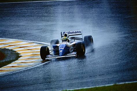 Ayrton Senna Williams Racing Williams F1 Racing Driver Car And Driver Auto Racing Williams