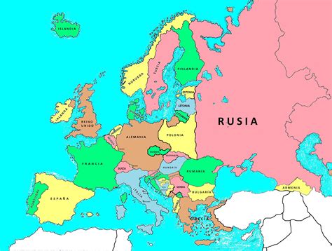 Nuestra aula especial : PROYECTO EUROPA