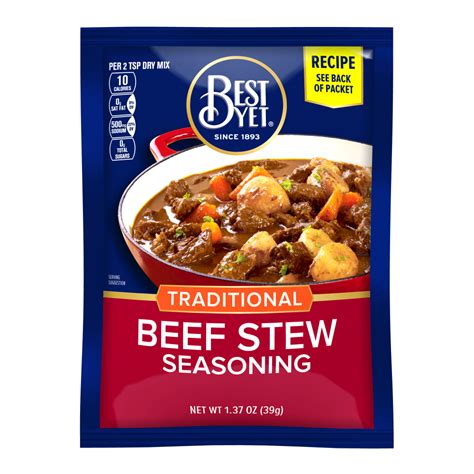 Beef Stew Mix Best Yet Brand