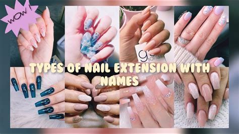 Types Of Nail Extension With Names Stylin Net Youtube