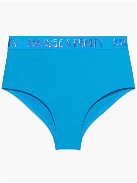 Forever Savage Booty Shorts In Blue Savage X Fenty Netherlands