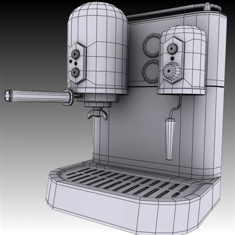 Coffee Maker 3d Model Cgtrader