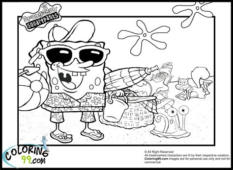 If your kids like sponge bob coloring book, this is a great activity. Spongebob Coloring Pages | Team colors