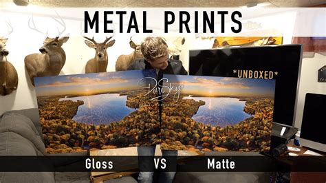 Metal Prints Explained Gloss Vs Matte Surface Youtube