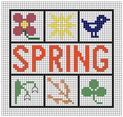 The World According To Ági Spring Minis Free Cross Stitch Patterns