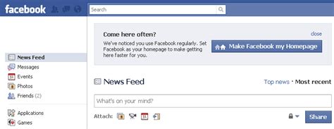 Make Facebook Your Homepage David Iwanow