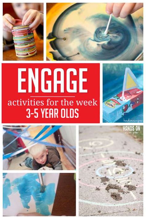Engage Sample Weekly Activity Plan Hands On As We Grow