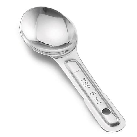 Tablecraft 721c 1 Tsp Stainless Steel Measuring Spoon Standard Weight