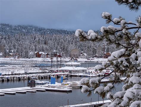 Snow Day At Big Bear Lake Photograph By Diamond Block Studios Fine