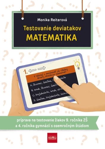 Kniha Testovanie Deviatakov Matematika Monika Reiterová Panta Rhei