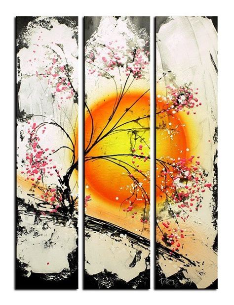 Original Large Abstract Contemporary Tree Painting Modern