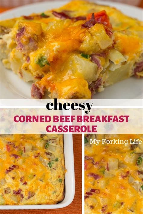 Corned beef hash breakfast casseroleamee's savory dish. Cheesy Corned Beef Hash Breakfast Casserole | Recipe ...