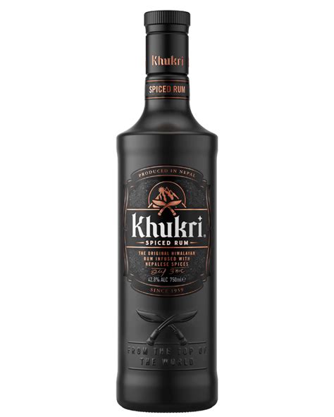 khukri spiced rum 750ml cheers online store nepal