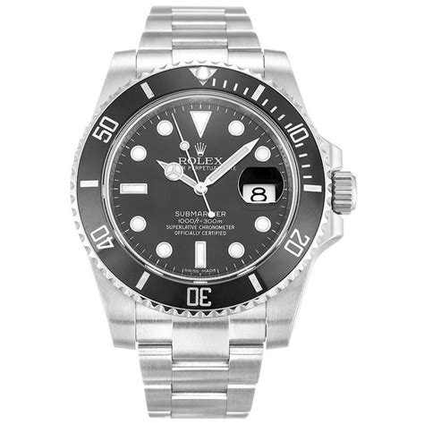 The stainless steel and gold submarine ref. Rolex Submariner Black Dial 116610LN - Best Place to Buy ...