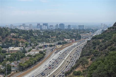 Los Angeles Congested Highway Stock Photo Image 43895142