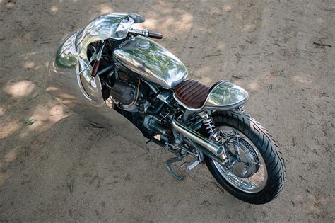 Rodsmith Motorcycles Custom Moto Guzzi Dustbin Racer