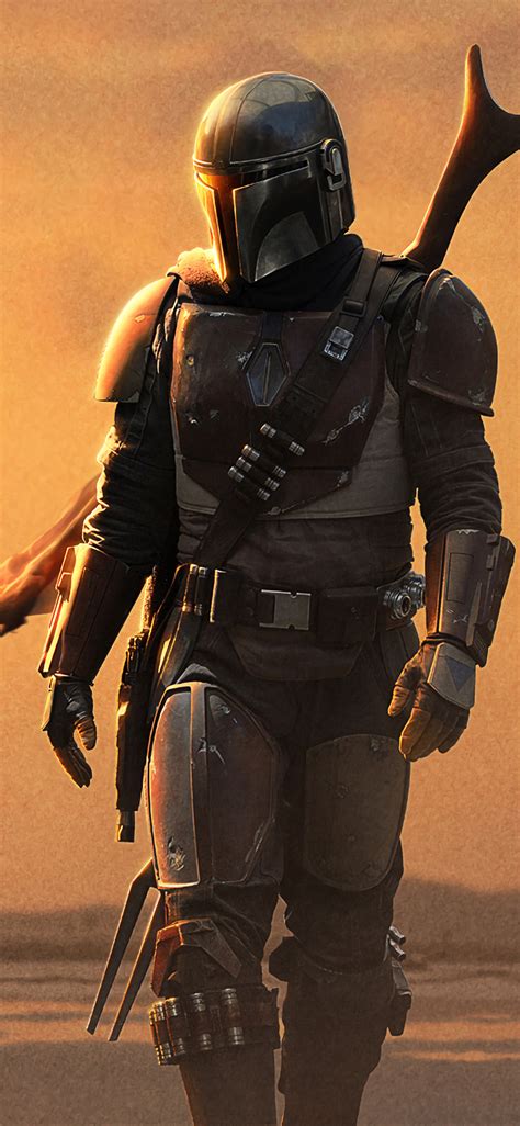 After the stories of jango and boba fett, another warrior emerges in the star wars universe. 1125x2436 The Mandalorian 2019 4k New Iphone XS,Iphone 10 ...