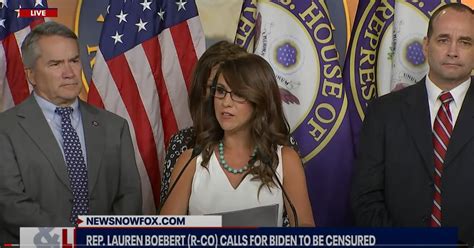 Rep Boebert Introduces Censure Bill Against President Biden For His