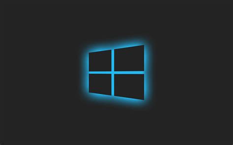 3840x2400 Windows 10 Logo Blue Glow Uhd 4k 3840x2400 Resolution