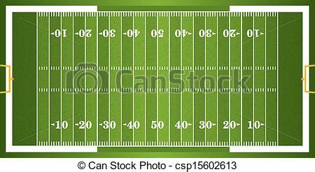 Even in the cold, wet season, such. Textured grass american football field. A vector grass ...