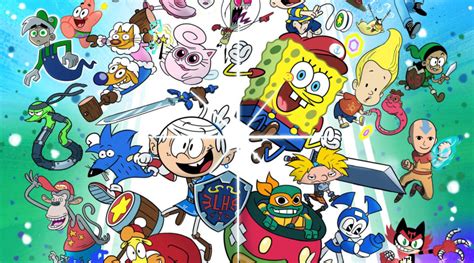 Nickelodeon Reveals Expanded Crossover Art For Super Smash Bros