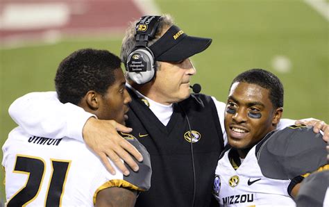 Missouri Coach Gary Pinkel Who Is Resigning Following A Cancer Diagnosis Completely Misplayed