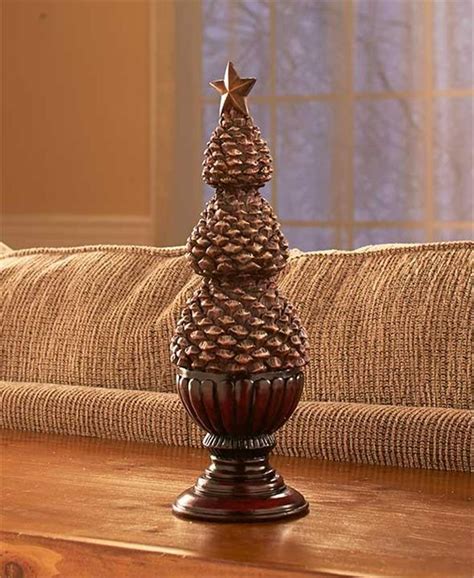 When i opened pine cone home décor my main objective was to make a difference. ELEGANT PINE CONE TOPIARY MANTEL CENTERPIECE CHRISTMAS ...