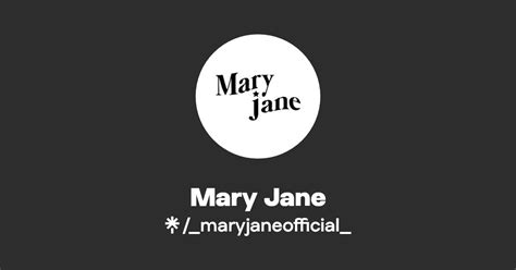 Mary Jane Linktree