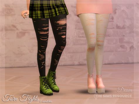 Torn Tights By Dissia At Tsr Sims Updates