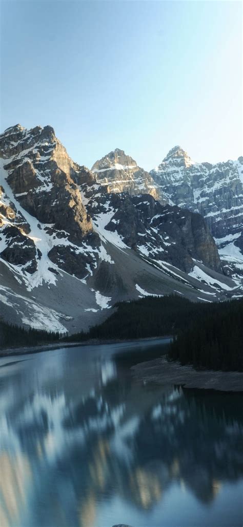 Moraine Lake South Channel Wallpapers Wallpaper Cave