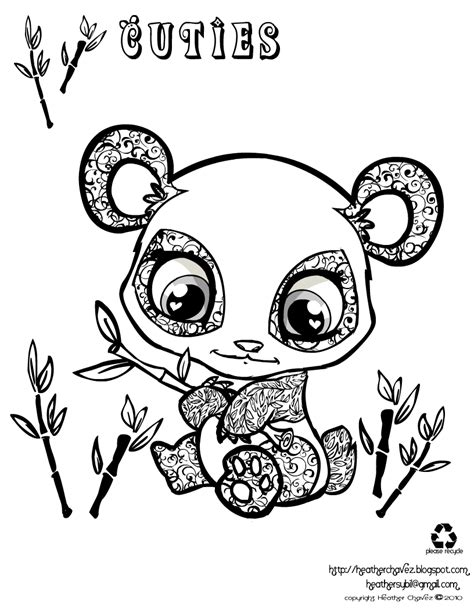 Cutie Coloring Pages To Download And Print For Free