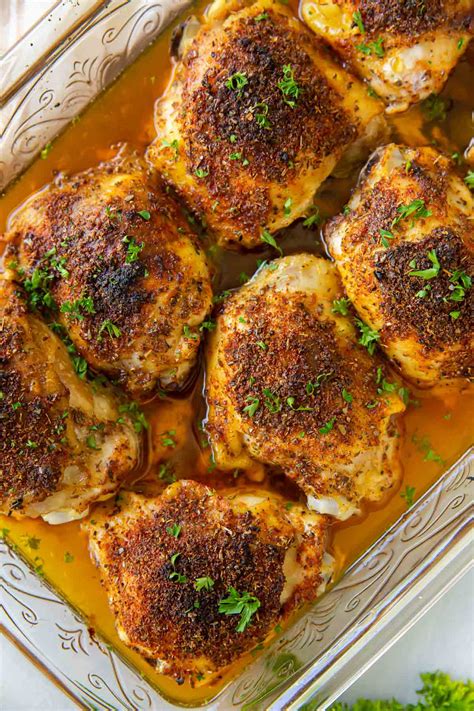 Best Baked Chicken Thighs Recipe