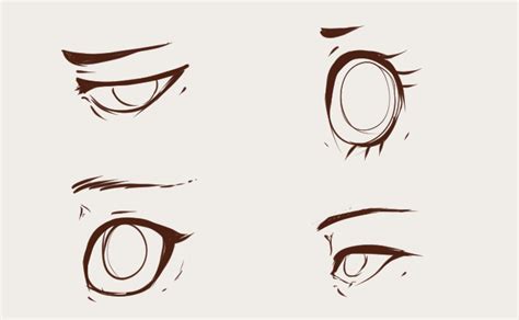 To draw the eyes closed, just draw the upper eyelids like you normally would—a downward curving line for female anime eyes or a horizontal line don't draw the iris, pupil, or lower eyelid. How To Draw and Color Eyes: Anime or Semi-Realistic - Draw ...