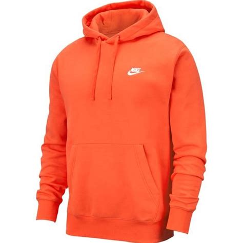Nike Hoodie Nsw Club Electro Orangewhite
