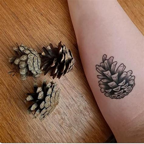 20 Pinecone Tattoo Designs For Women Moms Got The Stuff