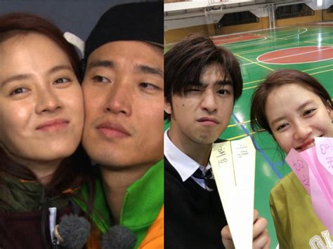 Ji hyo and gary together they are really cute but it seems like ji hyo is happier when she is with chen bolin. Song Ji Hyo Gets Asked To Choose Between Gary And Chen ...