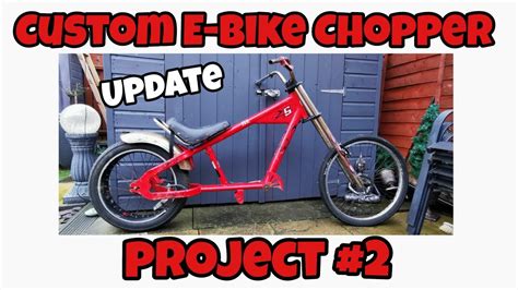 Occ Schwinn Stingray Electric Chopper Custom Build E Bike Update