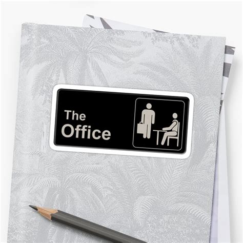 The Office Logo Stickers By Trondepierre17 Redbubble